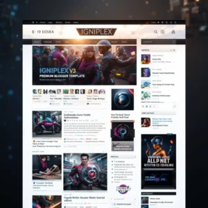 Igniplex v3 Premium Blogger Template