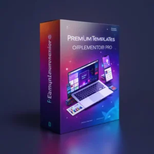 Premium Templates (Elementor Pro) – Build Stunning Websites Faster!