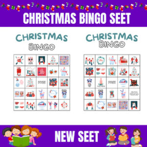 Christmas Bingo Game - Festive Printable Sheets